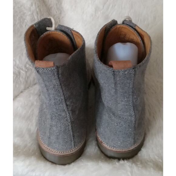 Dr. Martens Gray Wool Beckett Boots Mens Size 14 EUR 48 main image 7